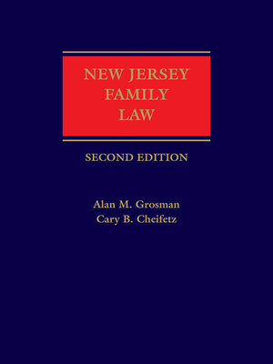 cover image of New Jersey Family Law